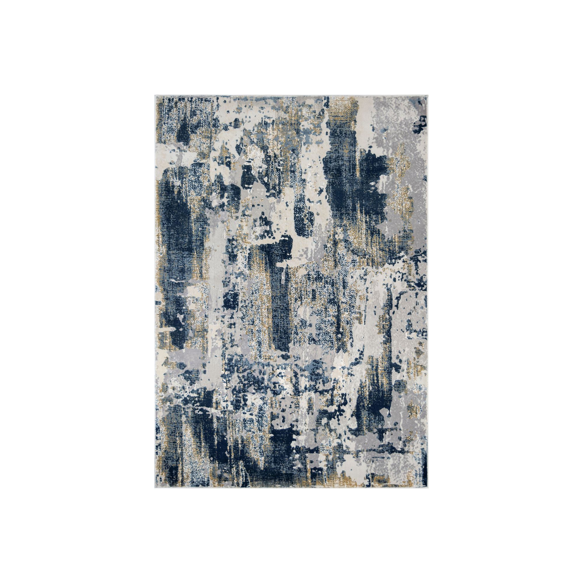 CosmoLiving Rugs America Astor Sapphire Blue Rug, Blue Blue