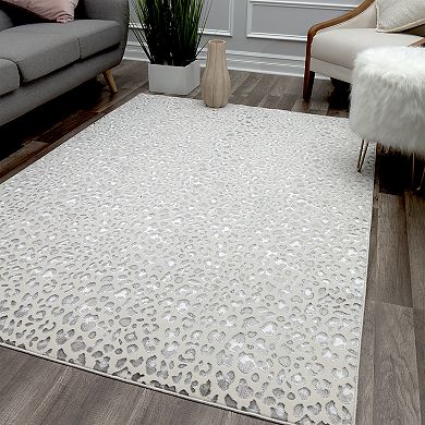 Rugs America Natura Snow Leopard Rug