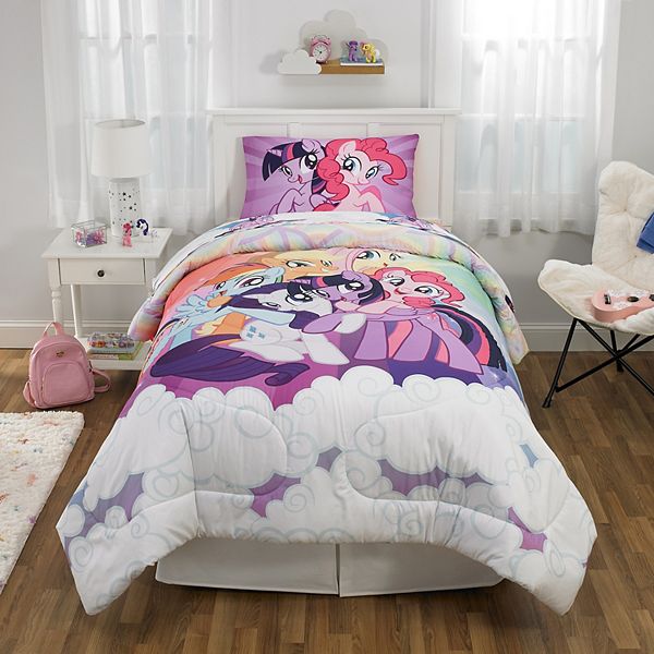 Hasbro My Little Pony Group Hug Bedding Set, My Little Pony Twin Bedding