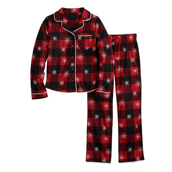 Girls 7-14 SO® Holiday Pajama Set