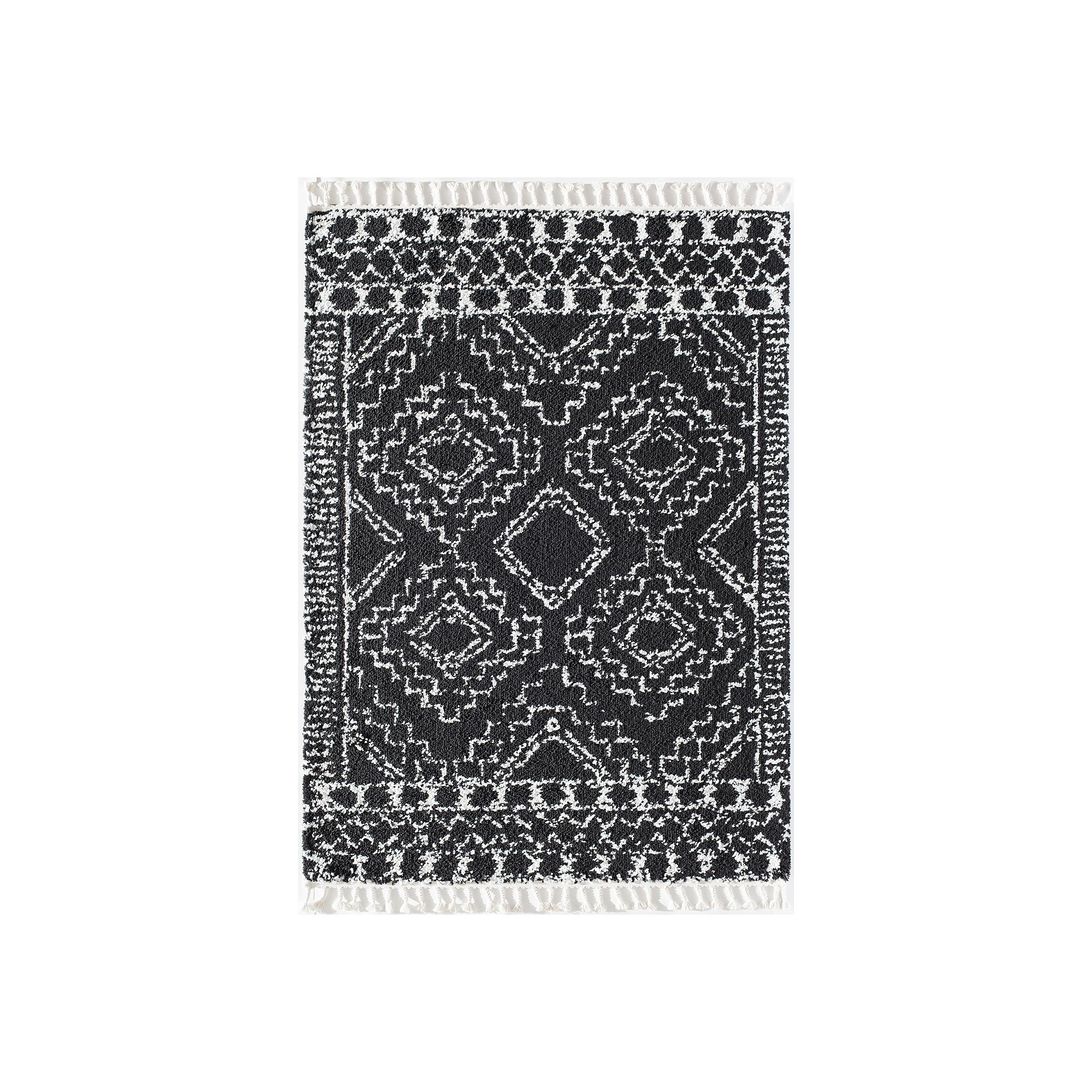 CosmoLiving Rugs America Moon Rug, Sable