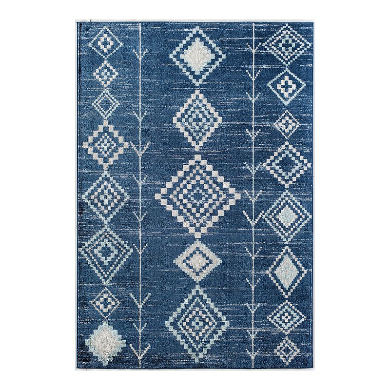 54748683 CosmoLiving Rugs America Soleil Collection Rug, Bl sku 54748683
