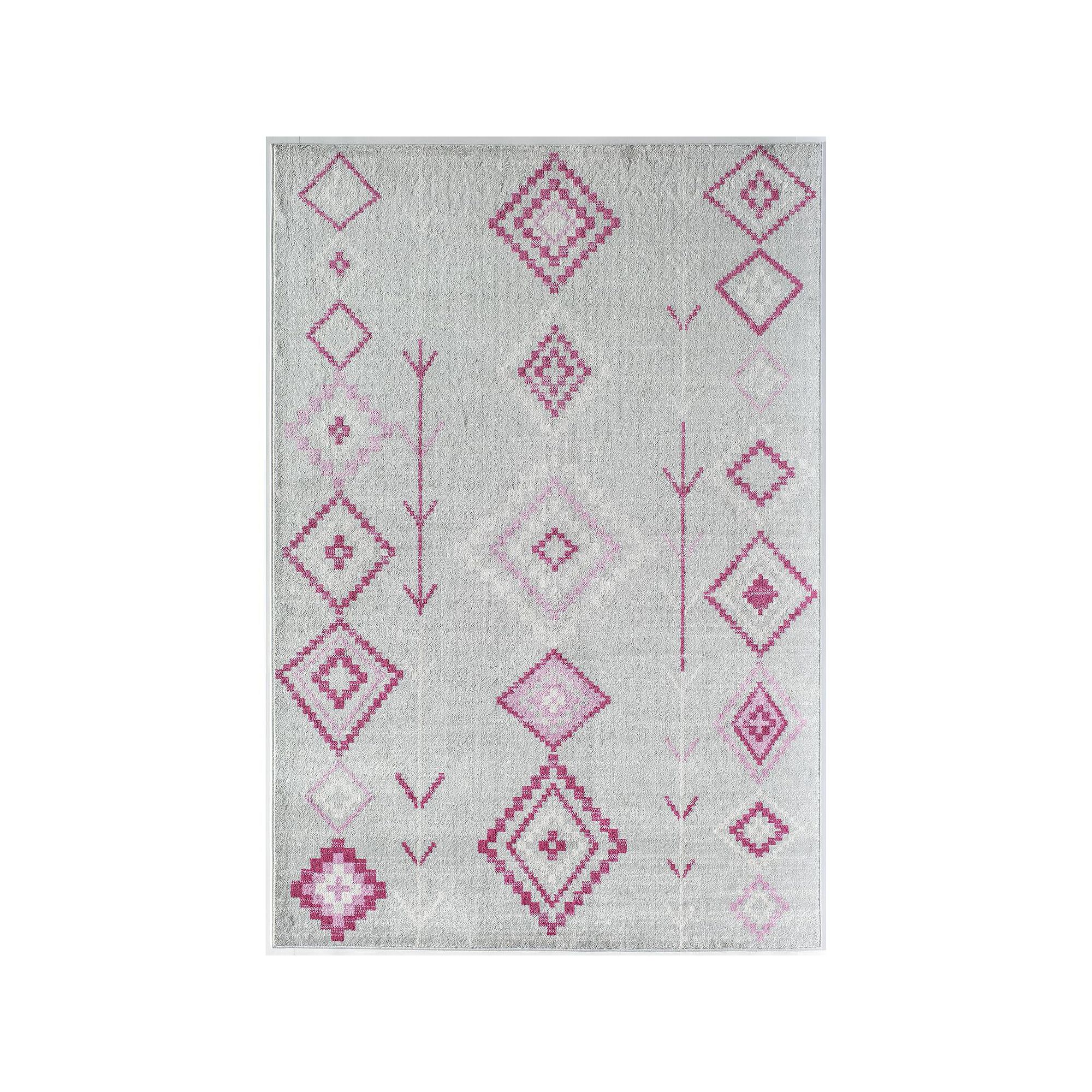 CosmoLiving Rugs America Soleil Collection Rug, Native Fushchia