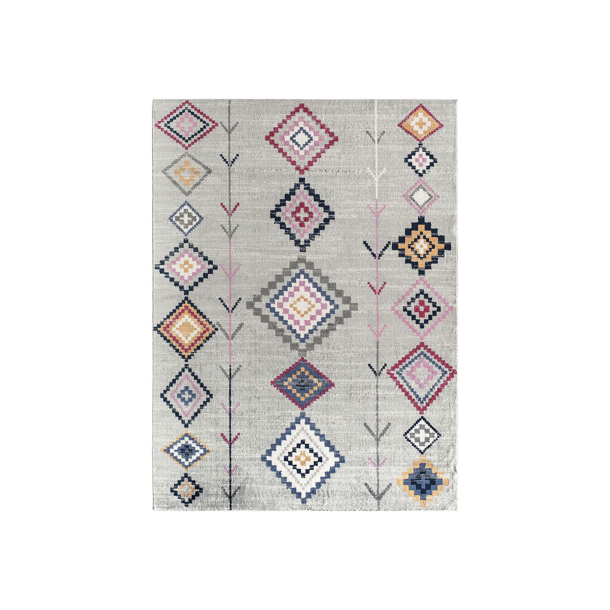 CosmoLiving Rugs America Soleil Collection Rug, Native Gray