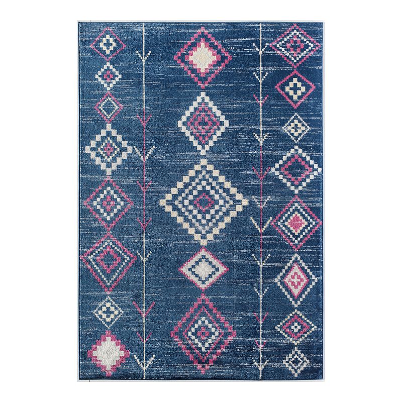 28140896 CosmoLiving Rugs America Soleil Collection Rug, Bl sku 28140896