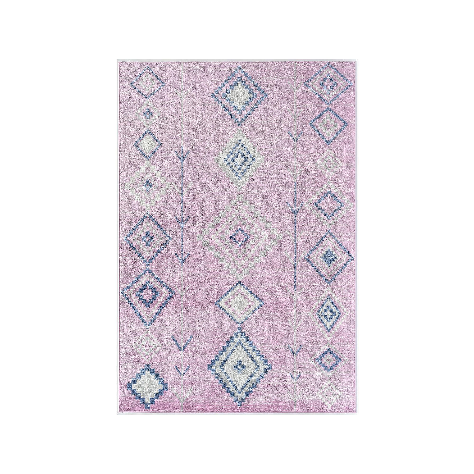 CosmoLiving Rugs America Soleil Collection Rug, Native Pink