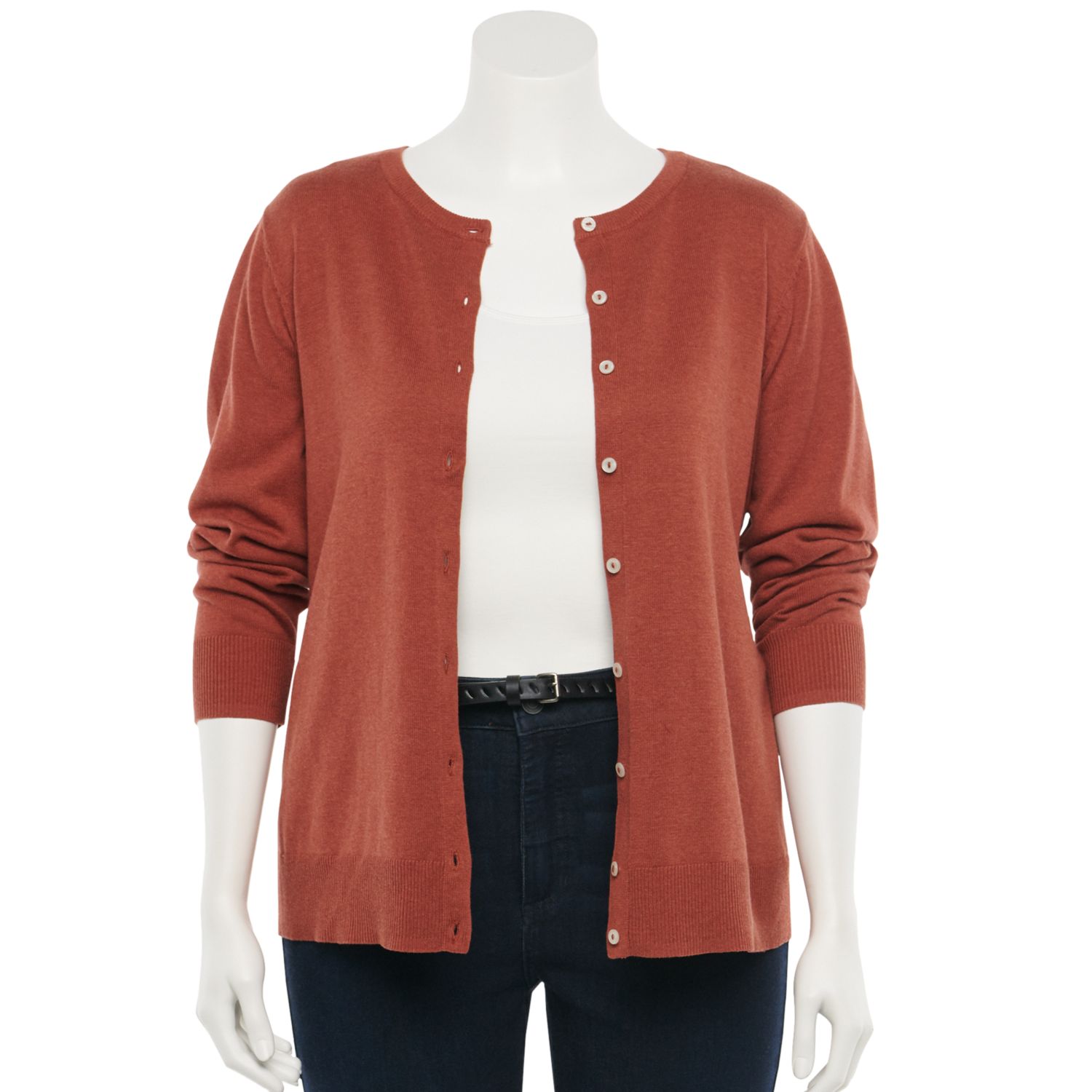 burnt orange sweater womens