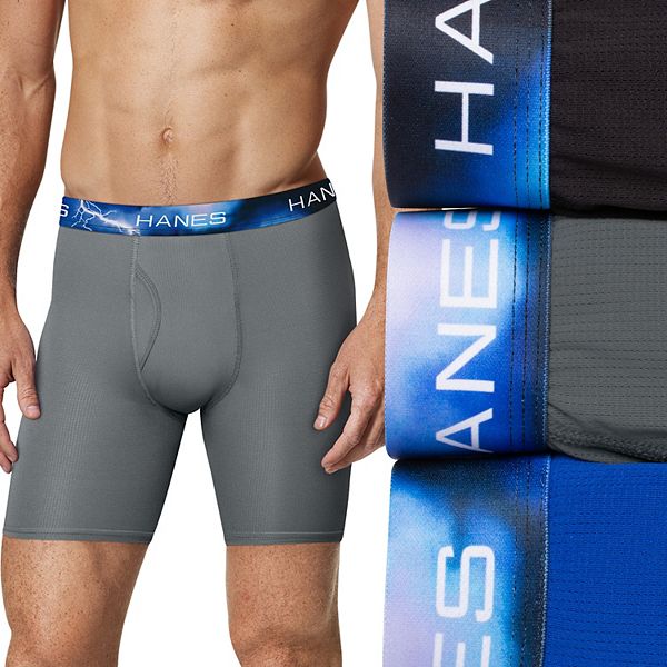 Hanes x temp long 2025 leg boxer briefs 2xl