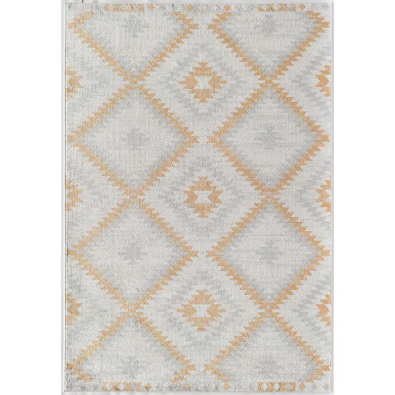 CosmoLiving Rugs America Soleil Collection Rug, White, 8X12 Ft