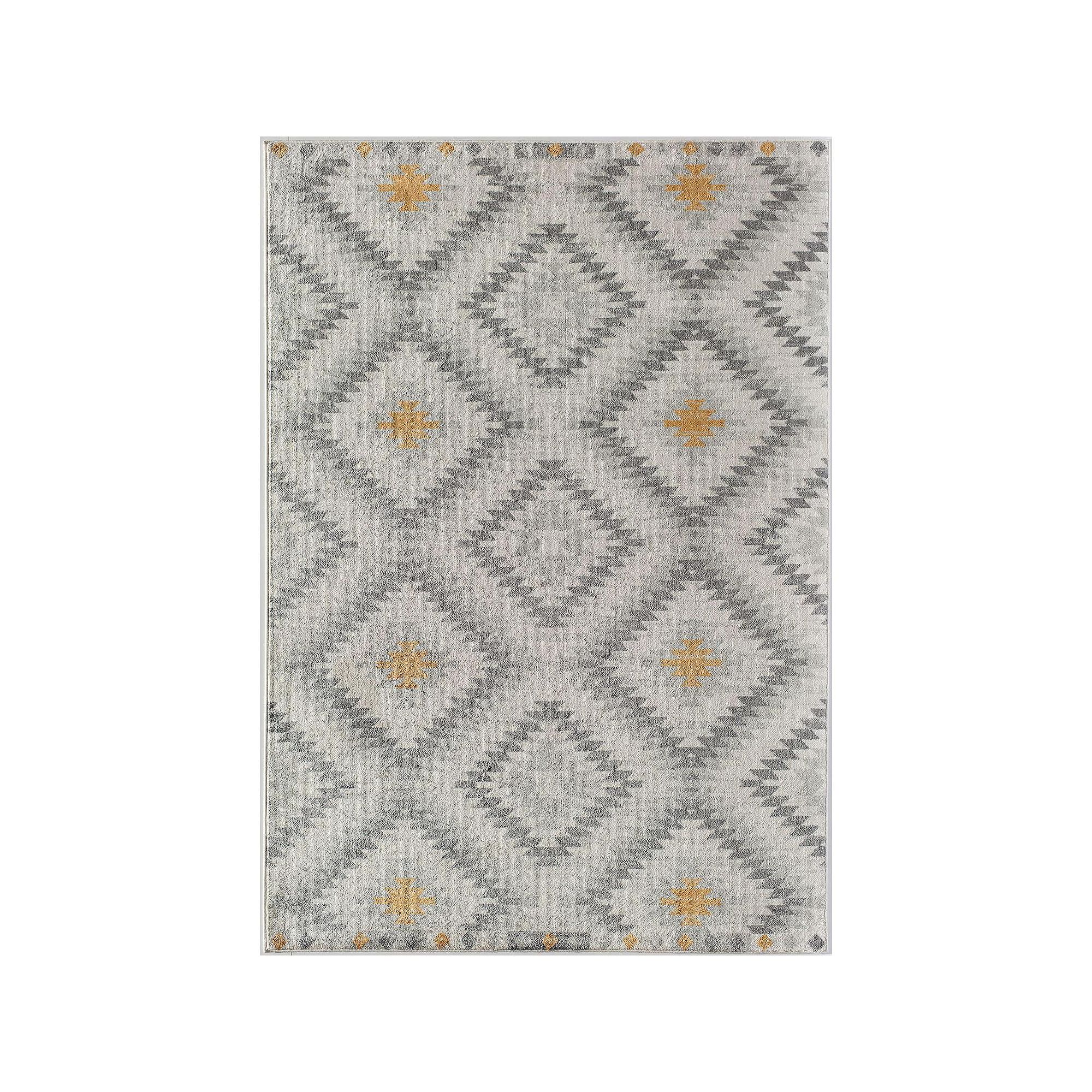 CosmoLiving Rugs America Soleil Collection Rug, Kilim Flame