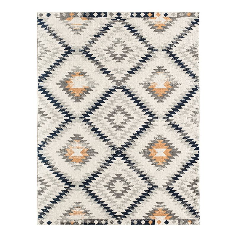 28140882 CosmoLiving Rugs America Soleil Collection Rug, Wh sku 28140882