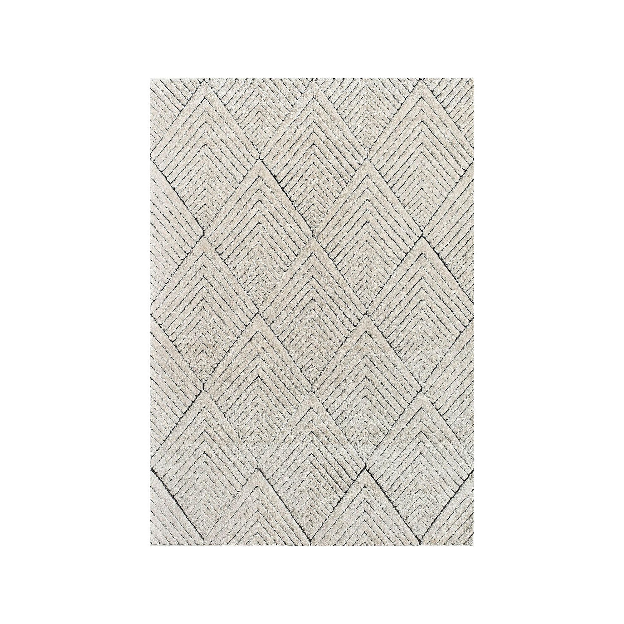 CosmoLiving Rugs America Chanai Cadence Rug, Alabaster