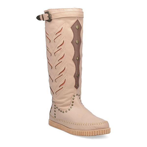 Knee high moccasins outlet womens