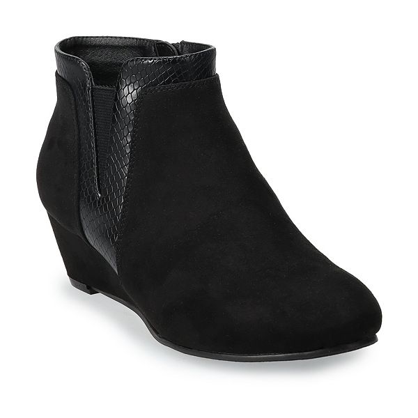 Croft & Barrow® Ocelot Women's Ankle Boots