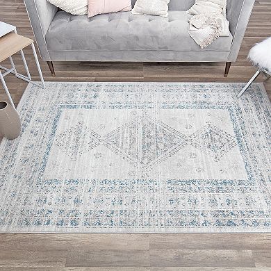 Rugs America Freya Gray Ivory Rug