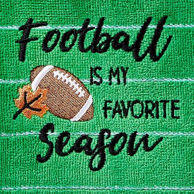 SKL Home 2-pack Football Season Hand Towel
