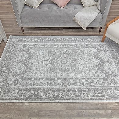 Rugs America Freya Chilly Gray Rug