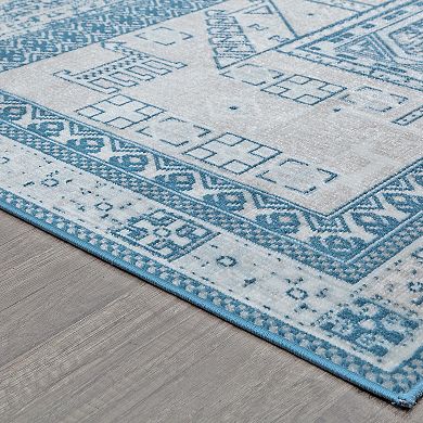 Rugs America Freya Azure Rug