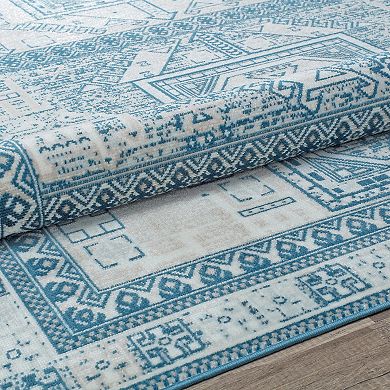 Rugs America Freya Azure Rug