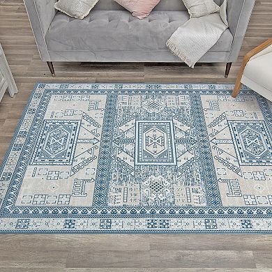Rugs America Freya Azure Rug