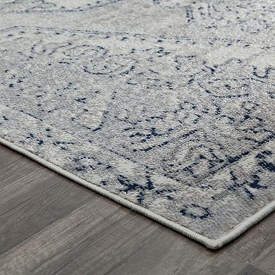 Rugs America Gabriel Adorned Stone Rug