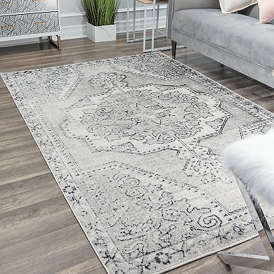 Rugs America Gabriel Adorned Stone Rug