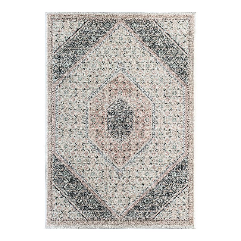 Rugs America Hailey Rug, White, 8X10 Ft