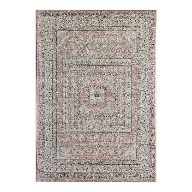 Rugs America Hailey Rug, Pink, 8X10 Ft