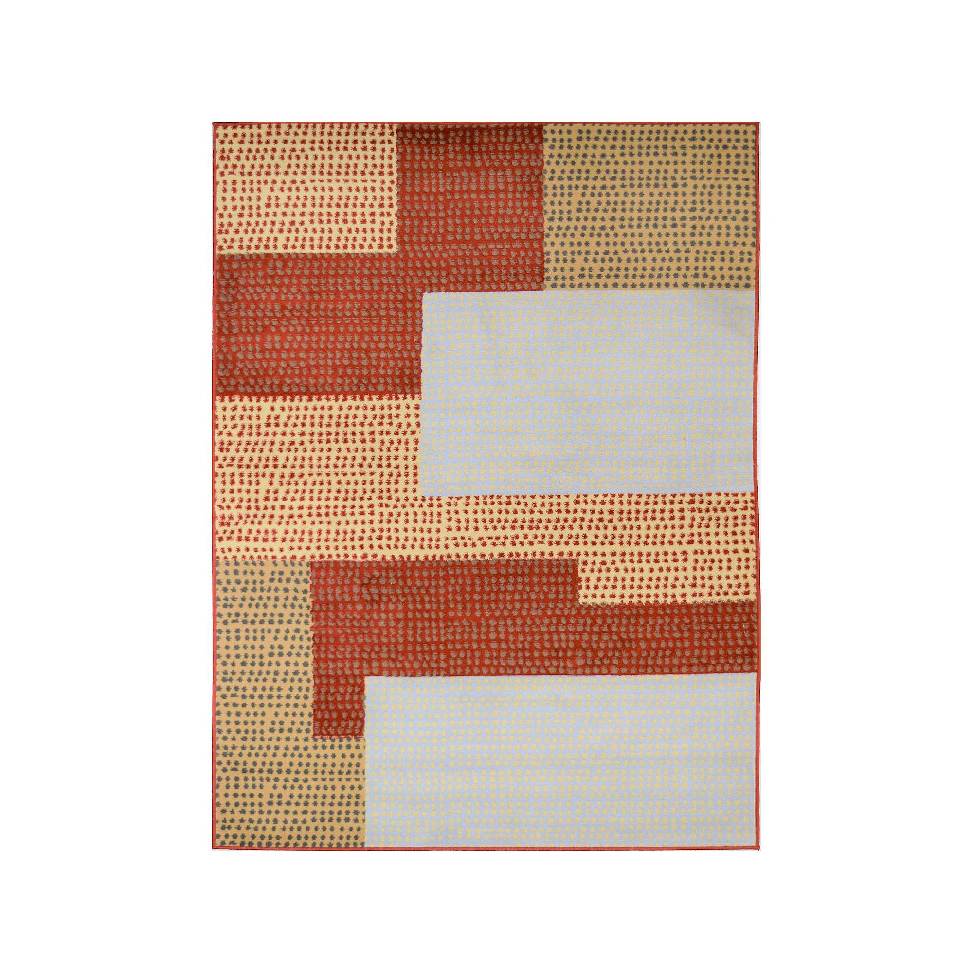 Rugs America Hailey Area Rug, Venice Red