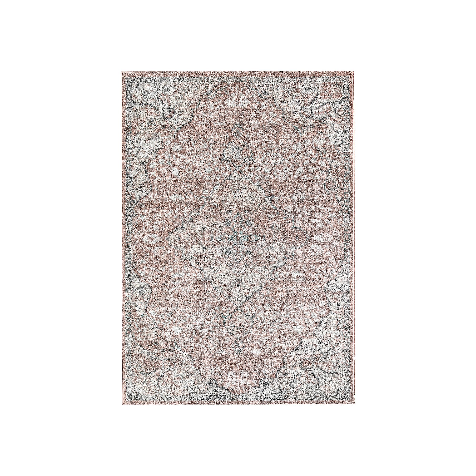 Rugs America Hailey Woven Rug, Pink Amaranth