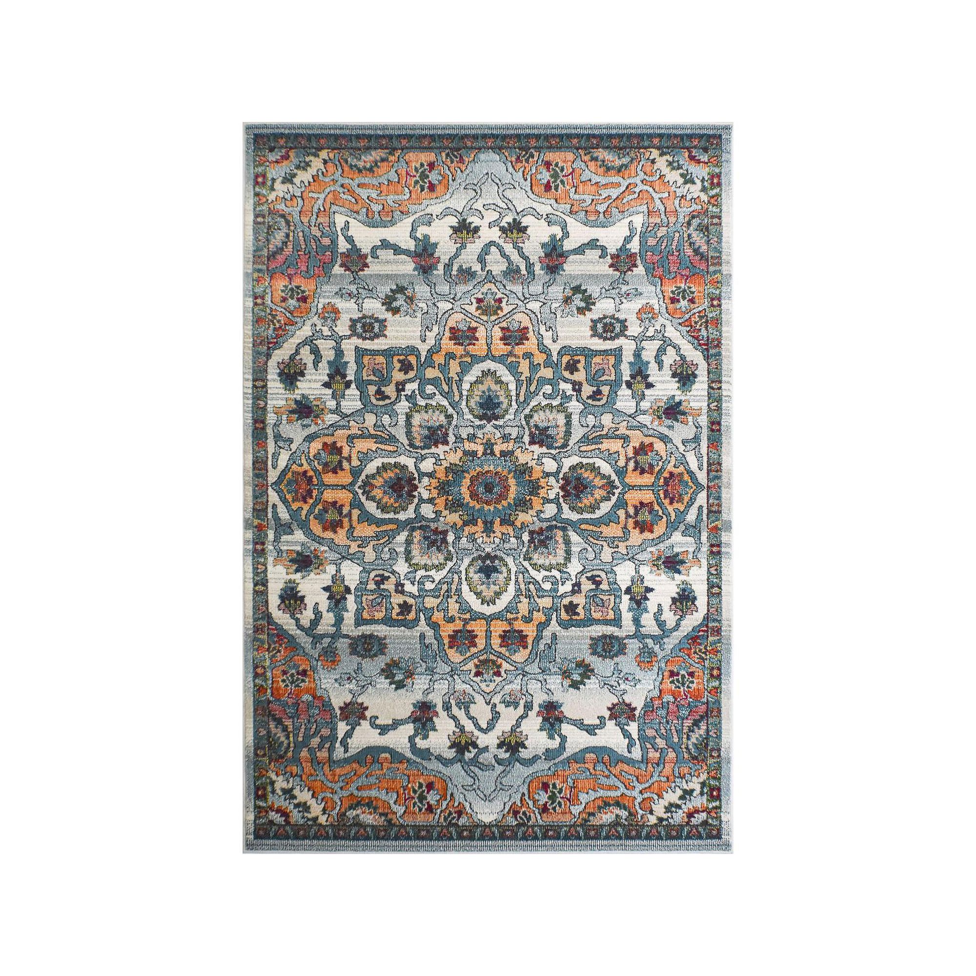 Rugs America Jarden Heirloom Rug, Polar