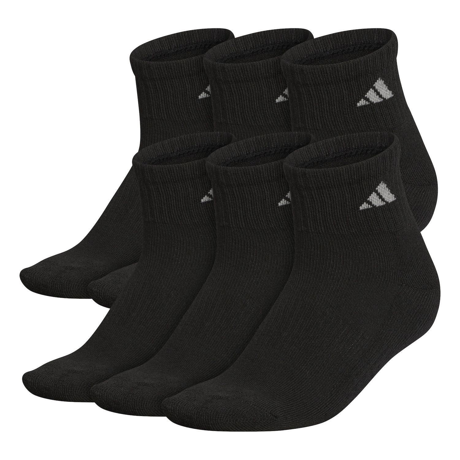 adidas Athletic Quarter Socks 6-Pack
