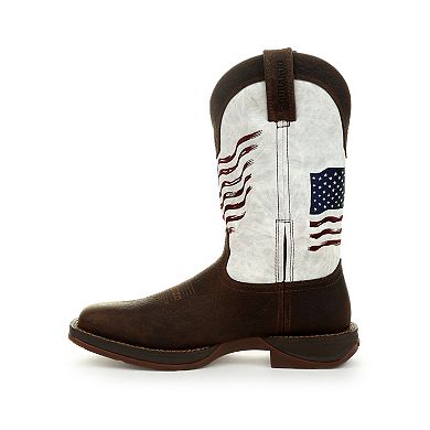 Rebel By Durango Distressed Flag Men's Western Boots