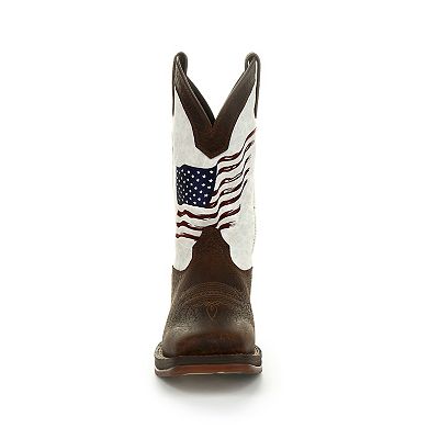 Rebel By Durango Distressed Flag Men's Western Boots