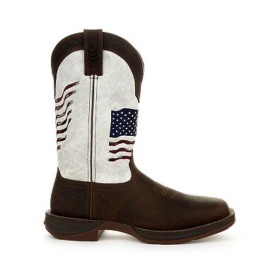 Rebel By Durango Distressed Flag Men's Western Boots