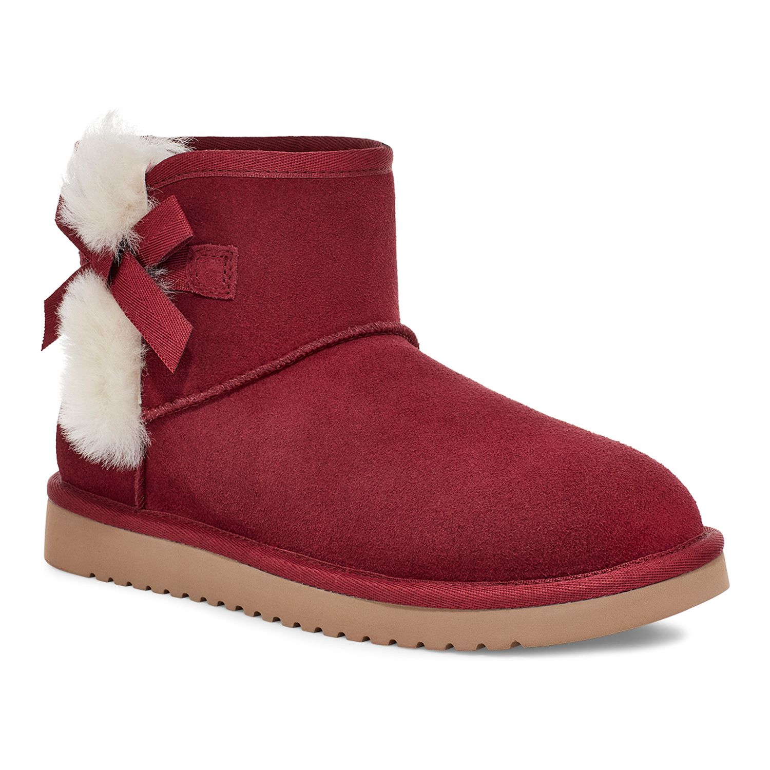 kohls red boots