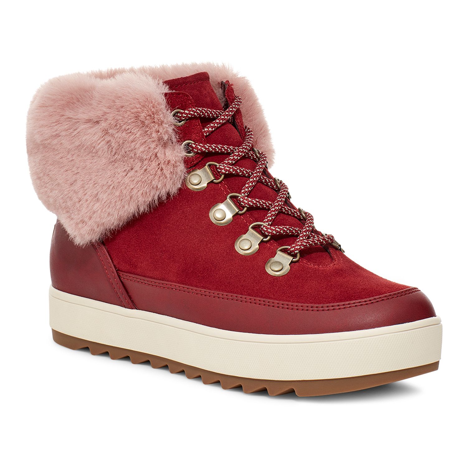 kohls red boots