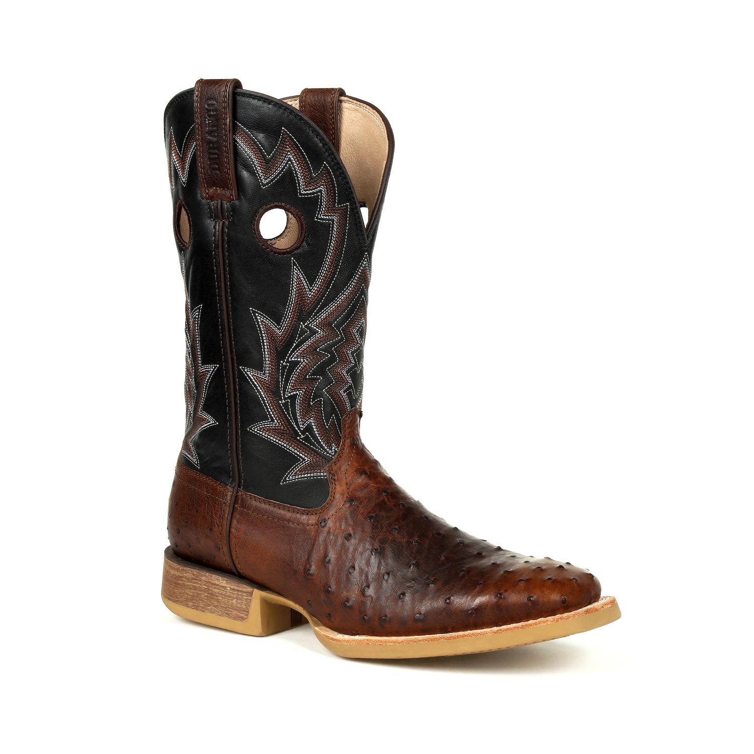 Image for Durango Rebel Pro Oiled Saddle Ostrich Men's Western Boots at Kohl's.