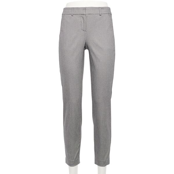 Women's Apt. 9® Millennium Zipper-Front Skinny Pants