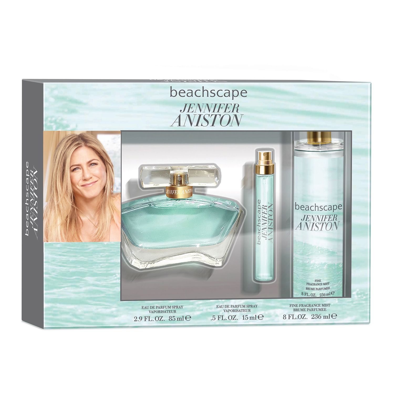 jennifer aniston beachscape gift set