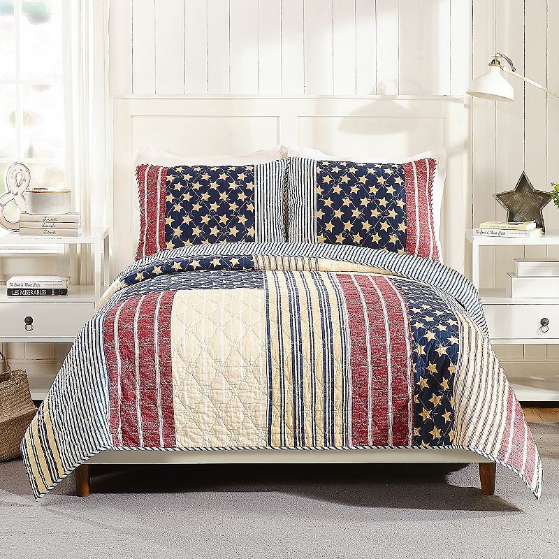 3pc King Americana Quilt Set - Modern Heirloom