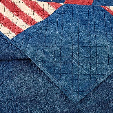 Modern Heirloom Americana Quilt Set and Shams