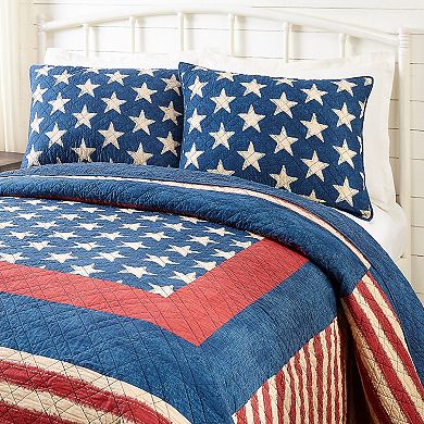 Modern Heirloom Americana Quilt Set and Shams