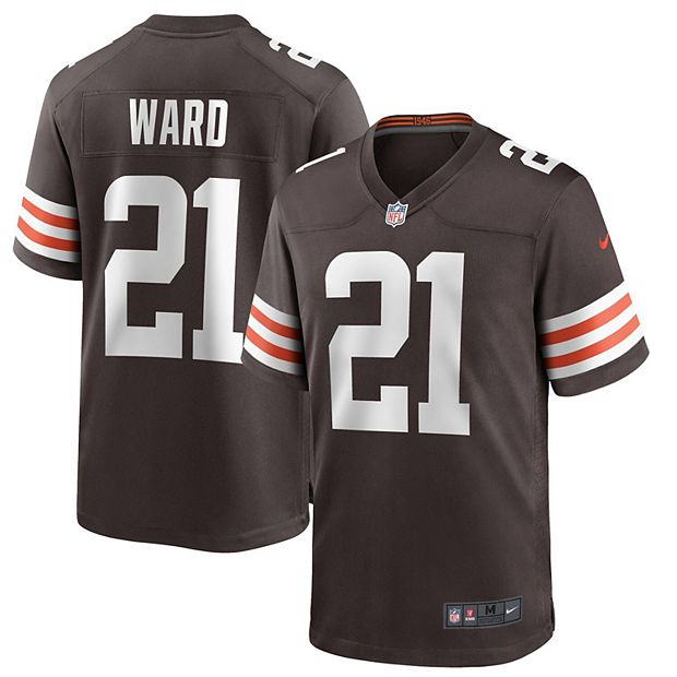 Youth Nike Denzel Ward Brown Cleveland Browns Game Jersey