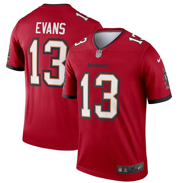 Men's Nike Mike Evans Red Tampa Bay Buccaneers Player Legend Jersey