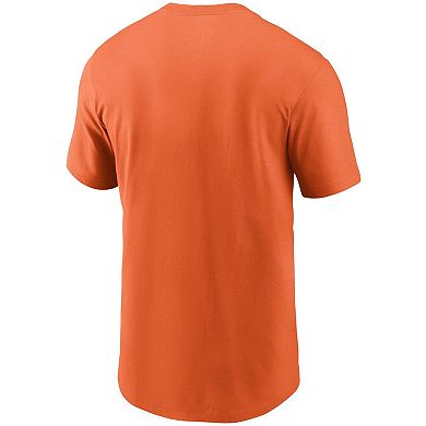 Men's Nike Orange Denver Broncos Primary Logo T-Shirt
