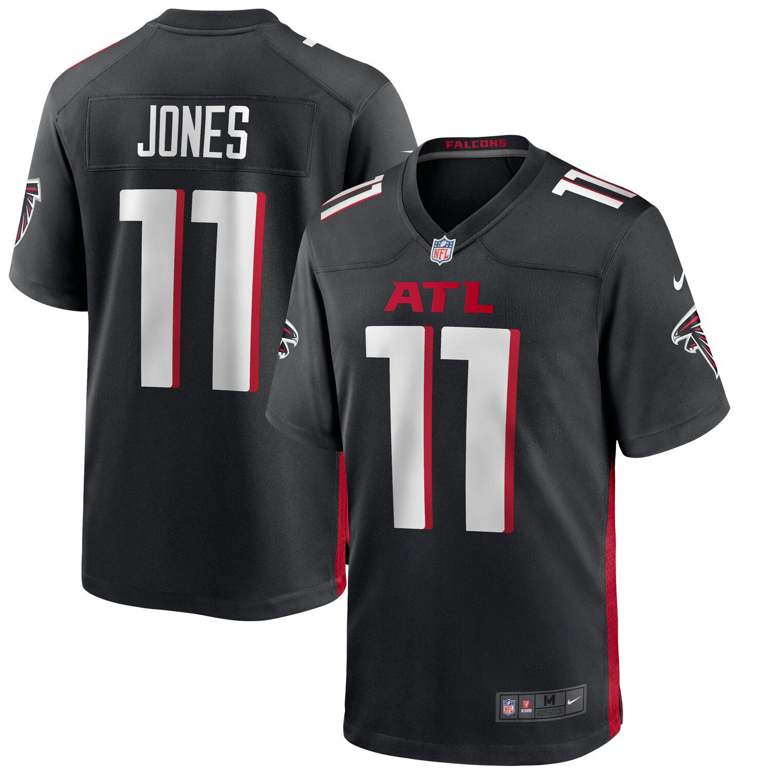 atlanta falcons black jersey