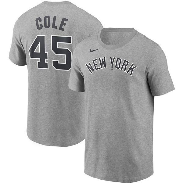 New York Yankees Men's 47 Brand NY Gray Fieldhouse T-Shirt Tee - Detroit  Game Gear