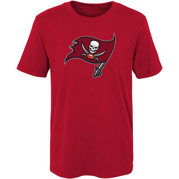 Tampa Bay Buccaneers Neutral Colour Logo Long Sleeve T-Shirt