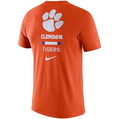 Men's Nike Orange Clemson Tigers DNA Logo Performance T-Shirt